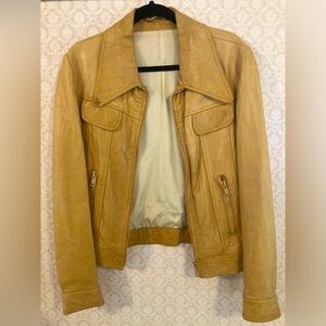 Vintage leather jacket